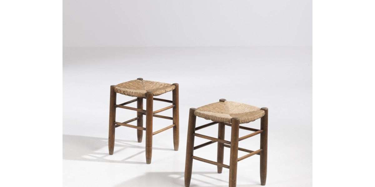 Charlotte Perriand (1903-1999) Model n°17, 'Bauche' Piasa